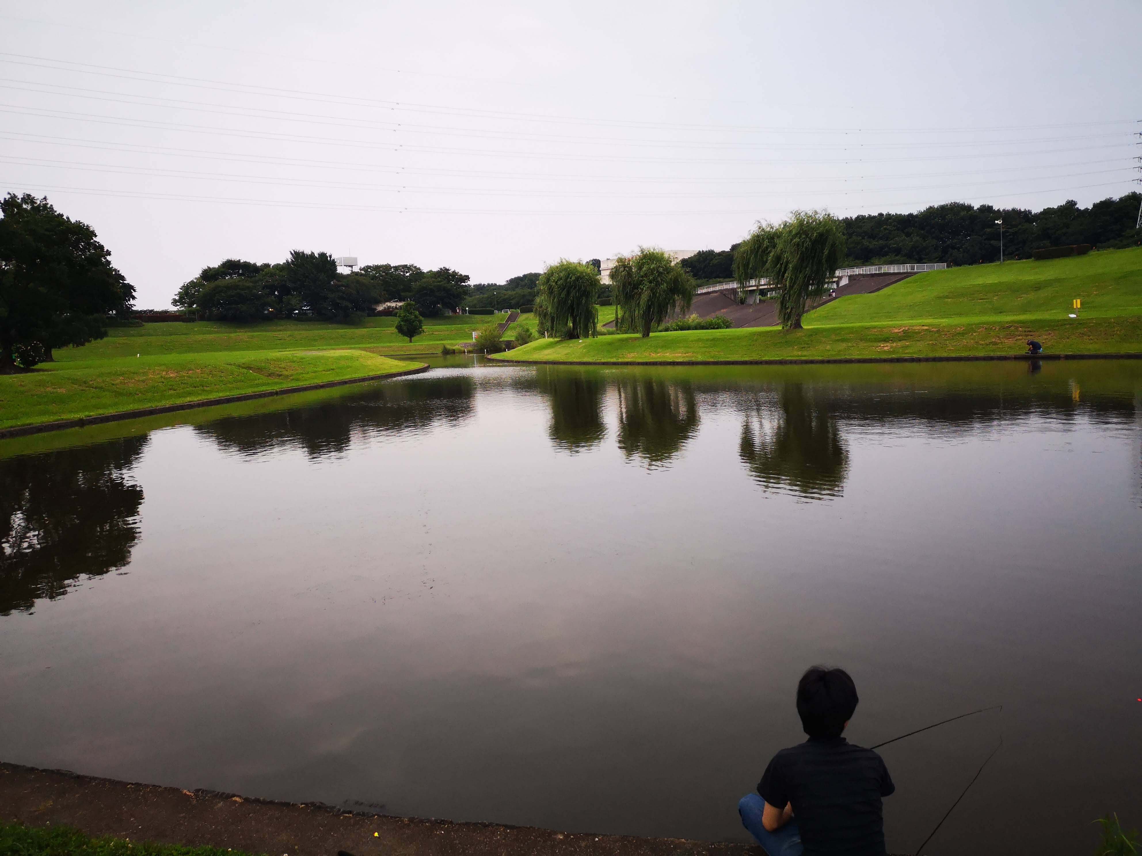 19年7月日 埼玉県大宮第二公園のひょうたん池で小物釣りに挑戦した話 ラクダの釣行日誌